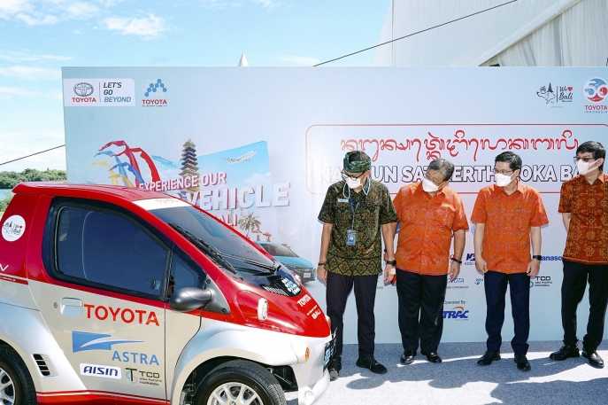 50 Tahun Toyota di Indonesia: Sebagai Wujud Komitmen Mobility Happiness For All,  Toyota Hadirkan EV Smart Mobility Untuk Mendukung Pemanfaatan Teknologi Elektrifikasi Dan Pemulihan Wisata di Bali