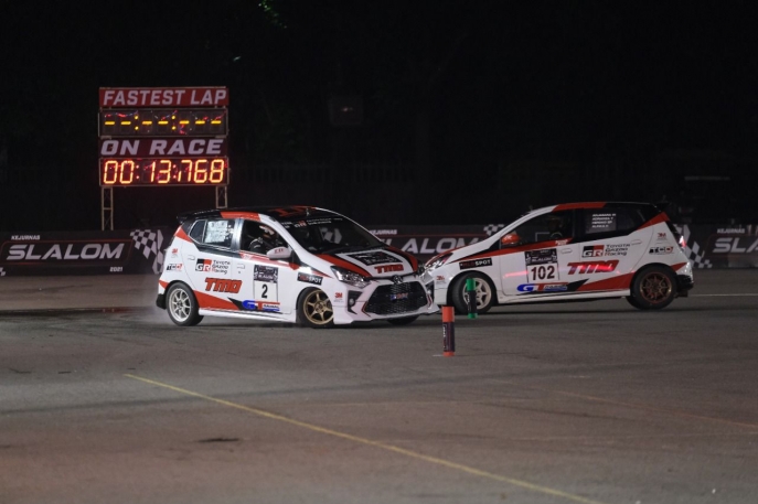 50 Tahun Toyota di Indonesia: Tampil Dengan Livery Baru TOYOTA GAZOO Racing, Toyota Agya Bawa Pembalap Toyota Team Indonesia Meraih Podium di 4 Kelas Sekaligus pada Seri 1 Kejurnas Slalom 2021