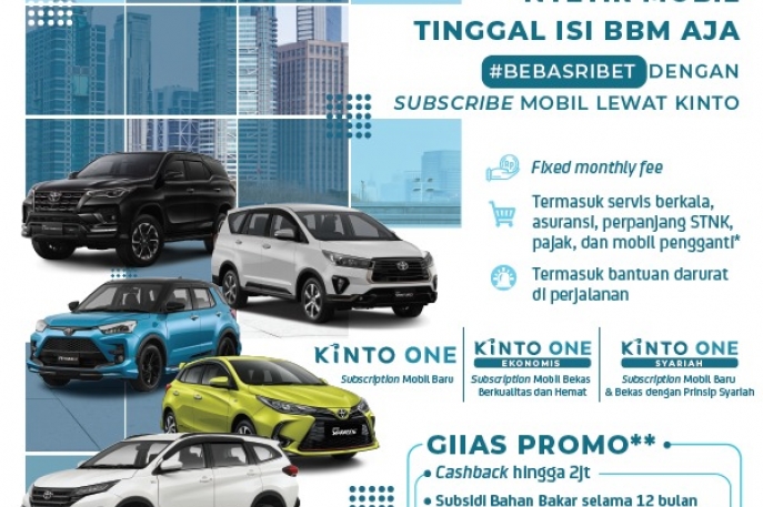 50 Tahun Toyota di Indonesia: TOYOTA-ASTRA MOTOR HADIRKAN BERBAGAI PROGRAM YANG MEMBERIKAN SOLUSI UNTUK KEMUDAHAN BERMOBILITAS BAGI MASYARAKAT INDONESIA