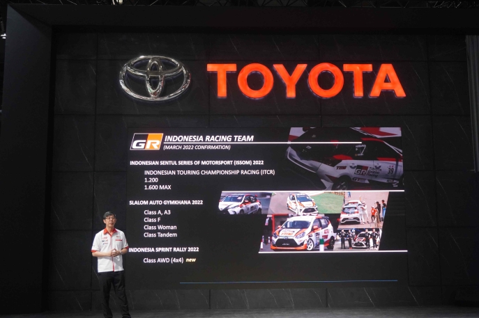 GAKINDO Jakarta Auto Week 2022 Resmi Diperkenalkan, Tim TOYOTA GAZOO Racing Indonesia Siap Cetak Prestasi dan Wujudkan Joy of GR Untuk Semua Orang 