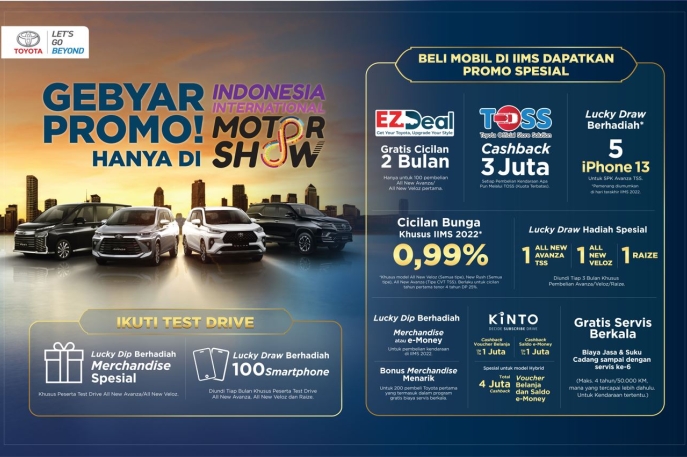 TOYOTA KEMBALI BERPARTISIPASI DI INDONESIA INTERNATIONAL MOTOR SHOW 2022  BERBAGAI PRODUK DAN LAYANAN DITAMPILKAN SEBAGAI MANIFESTASI DARI SEMANGAT TOTAL MOBILITY SOLUTION