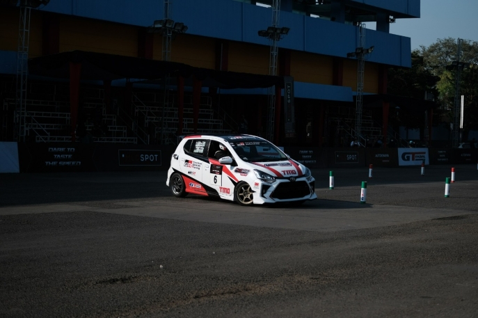 Tampil All Out, TOYOTA GAZOO Racing Indonesia Sapu Bersih Podium di Seri Pertama MLDSPOT Autokhana Kejurnas Slalom 2022