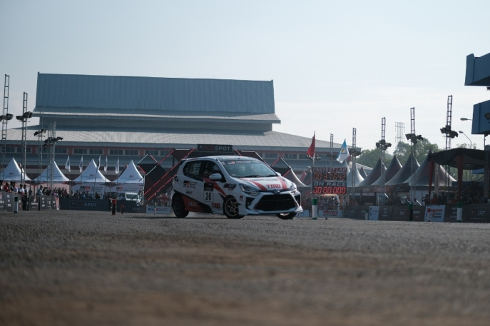 Tampil All Out, TOYOTA GAZOO Racing Indonesia Sapu Bersih Podium di Seri Pertama MLDSPOT Autokhana Kejurnas Slalom 2022