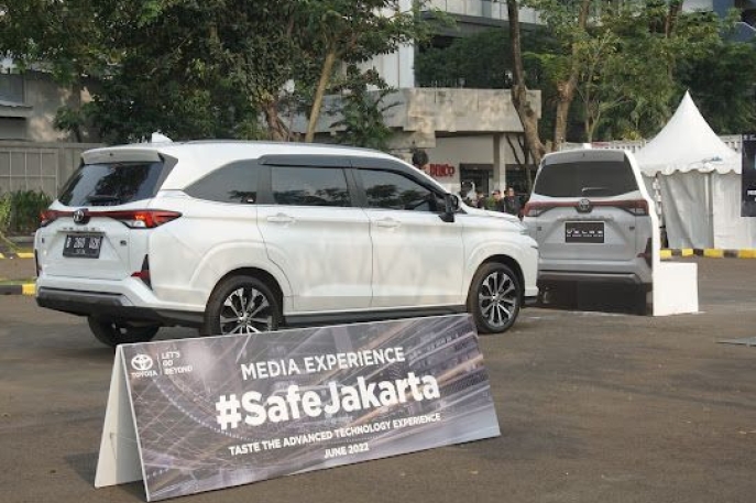 Toyota Media Experience Bermodalkan Apresiasi Tinggi Dari Masyarakat, Toyota Ajak Jurnalis Jajal Langsung Teknologi Toyota Safety Sense dan T Intouch pada All New Veloz di SAFE JAKARTA