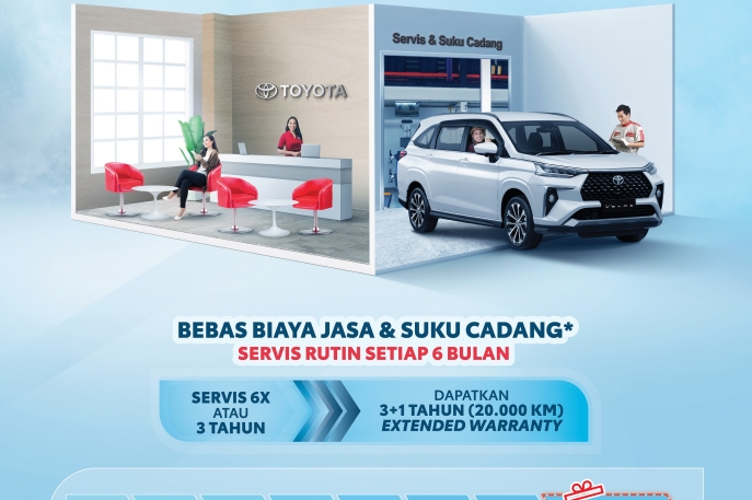 Berkendara Aman Dan Nyaman Dengan Rutin Servis Berkala  Toyota Astra-Motor Perkenalkan “T-Care” Sebagai Program  Servis Berkala Rutin Bebas Biaya 