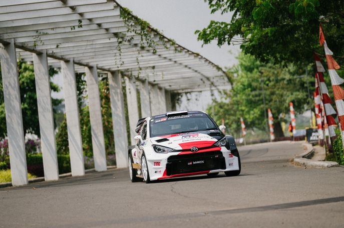 Pereli TGRI Pacu GR Yaris AP4 Sapu Bersih Podium Pertama di 4 Seri Kejurnas Sprint Rally 2022 Pada Musim Pedananya