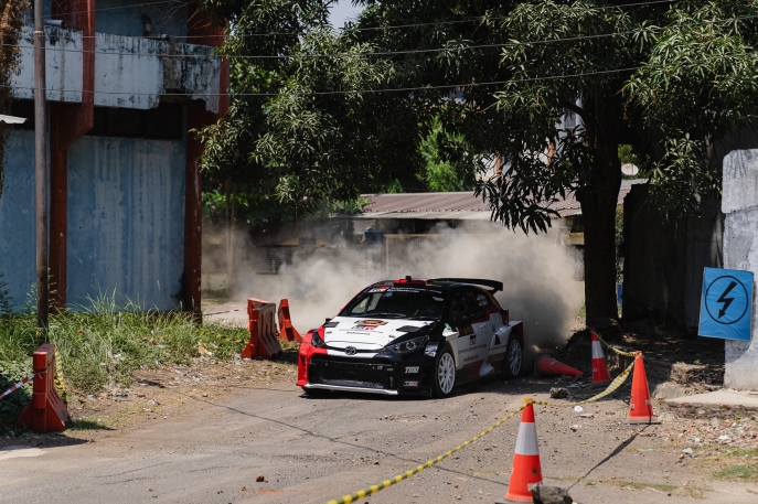  TOYOTA GAZOO Racing Indonesia Raih Back-to-Back Gelar Juara Nasional Group M (AWD) Kejurnas Sprint Rally 2023