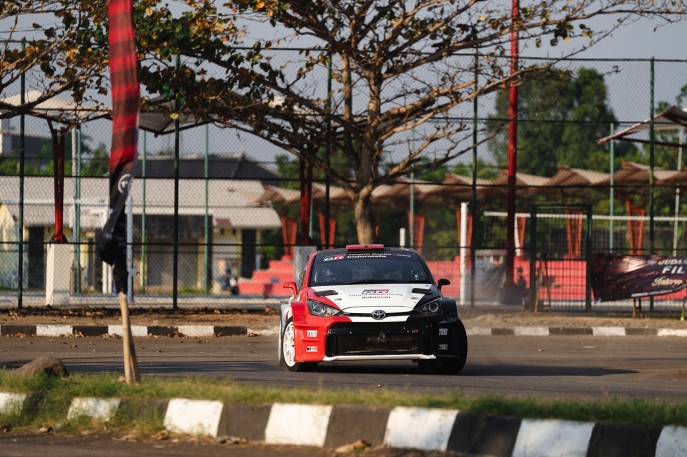  TOYOTA GAZOO Racing Indonesia Raih Back-to-Back Gelar Juara Nasional Group M (AWD) Kejurnas Sprint Rally 2023