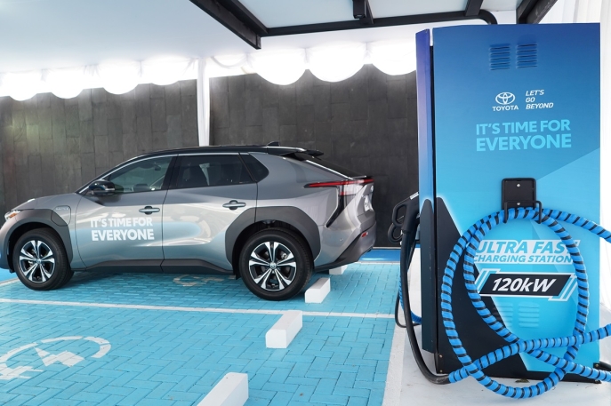 Perkuat Inisiatif IT’S TIME FOR EVERYONE: Toyota Hadirkan Ultra Fast Charging 120 dan 150 kW Pertama di DIY dan Sumatera serta Perluas Ekosistem Pendukung Elektrifikasi