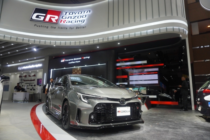 GAZOO Racing Pajang Model-Model yang Sporty dan Powerful beserta Motorsport Ecosystem Bersamaan dengan Livery Baru TGRI di Ajang Indonesia International Motor Show 2024