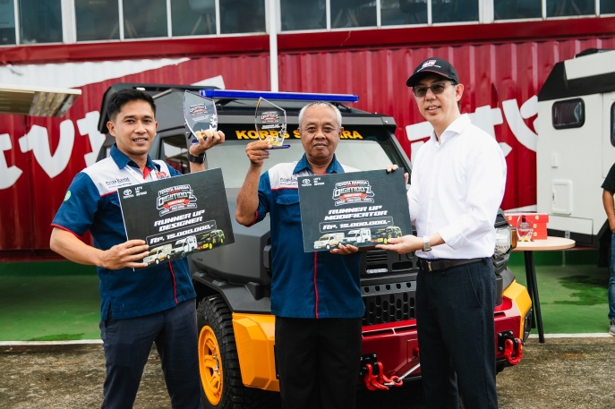 Toyota Umumkan Top 3 Toyota Rangga Concept Digital Modification Contest, Hadirkan Kreativitas dan Inovasi Desain Konversi Hilux Rangga yang Siap Diaplikasikan pada Versi Produksi Massal, Menginspirasi Peluang Usaha Baru Berbasis Kendaraan Komersial 