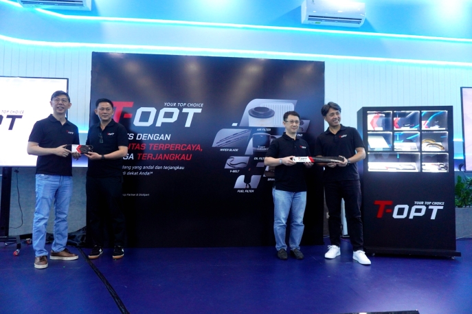 T-OPT Hadir Sebagai Pilihan Baru Brand Suku Cadang dengan Kualitas Terpercaya dan Harga Terjangkau, Cocok Untuk Mobil Toyota yang Sudah Menyelesaikan Program Servis Berkala di Bengkel Resmi Toyota