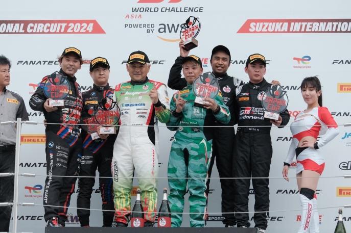 Buka Peluang Juara Pertama Musim Ini,  TOYOTA GAZOO Racing Indonesia Kembali Mengharumkan Nama Indonesia dengan Meraih Double Podium Kelas GT4 Japan Cup 2024 Seri ke-3 