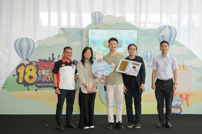 Inspire the World with Your Dream, Toyota Dream Car Art Contest ke-18 Mengajak Anak-anak Hebat Indonesia untuk Menginspirasi Dunia Melalui Desain Mobilitas Impian Bervisi Masa Depan yang Orisinil dan Sarat Empati