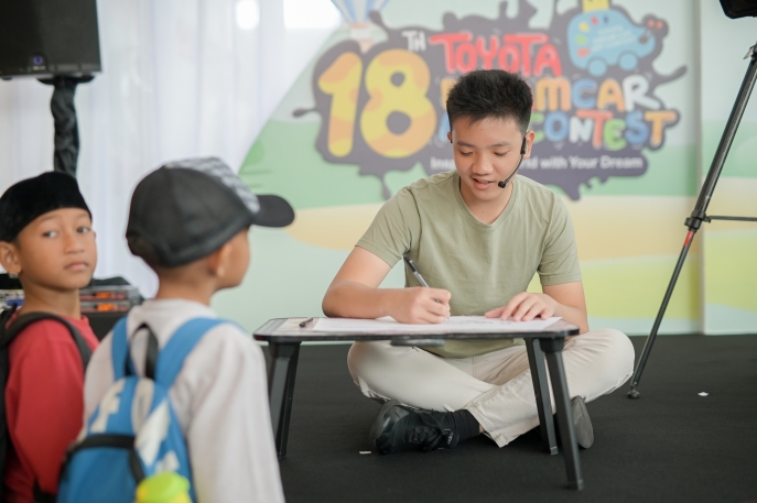 Inspire the World with Your Dream, Toyota Dream Car Art Contest ke-18 Mengajak Anak-anak Hebat Indonesia untuk Menginspirasi Dunia Melalui Desain Mobilitas Impian Bervisi Masa Depan yang Orisinil dan Sarat Empati