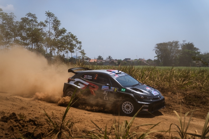 Kejurnas Sprint Rally 2024 Seri ke-6: TOYOTA GAZOO Racing Indonesia Berhasil Kembali Bangkit Meraih Podium Pertama Kelas H2