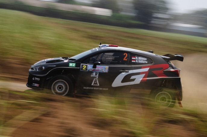 Kejurnas Sprint Rally 2024 Seri ke-6: TOYOTA GAZOO Racing Indonesia Berhasil Kembali Bangkit Meraih Podium Pertama Kelas H2