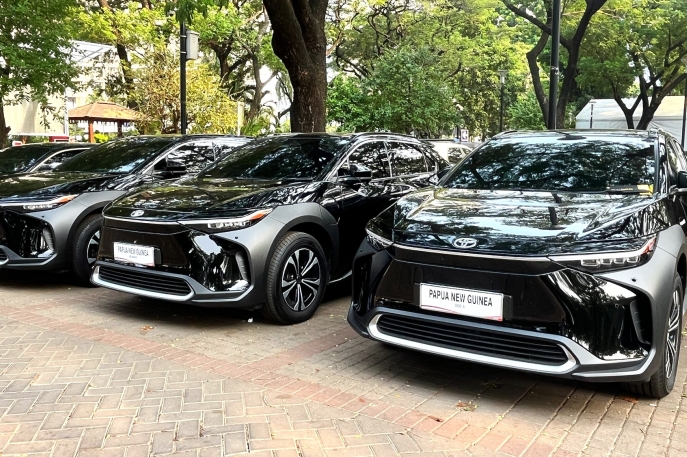 Toyota bZ4X Kembali Bertugas di Acara Kenegaraan,  Siap Mendukung Mobilitas Zero Emission di Upacara Pelantikan Presiden dan Wakil Presiden Republik Indonesia Terpilih Periode 2024-2029