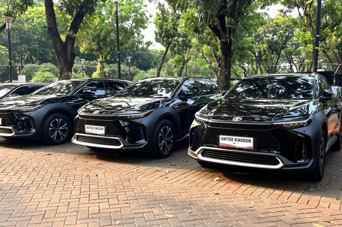 Toyota bZ4X Kembali Bertugas di Acara Kenegaraan,  Siap Mendukung Mobilitas Zero Emission di Upacara Pelantikan Presiden dan Wakil Presiden Republik Indonesia Terpilih Periode 2024-2029