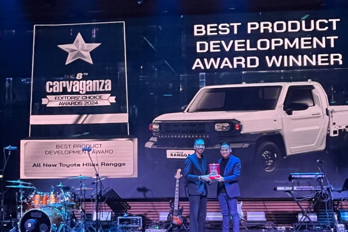 Carvaganza Editors’ Choice Award 2024:  All New Hilux Rangga Raih Best Product Development Award 