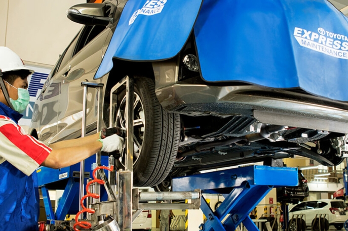 Express Maintenance Jawabannya, Pemilik Mobil Hybrid Toyota yang Waktunya Terbatas Dapat Servis Berkala Sat Set Hanya 60 Menit, Tidak Ada Biaya Tambahan