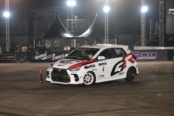 MLDSPOT Autokhana Kejurnas Slalom 2025 Seri ke-1: Capaian Maksimal TOYOTA GAZOO Racing Indonesia  Bersama All New Agya GR Sport