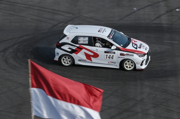 MLDSPOT Autokhana Kejurnas Slalom 2025 Seri ke-1: Capaian Maksimal TOYOTA GAZOO Racing Indonesia  Bersama All New Agya GR Sport