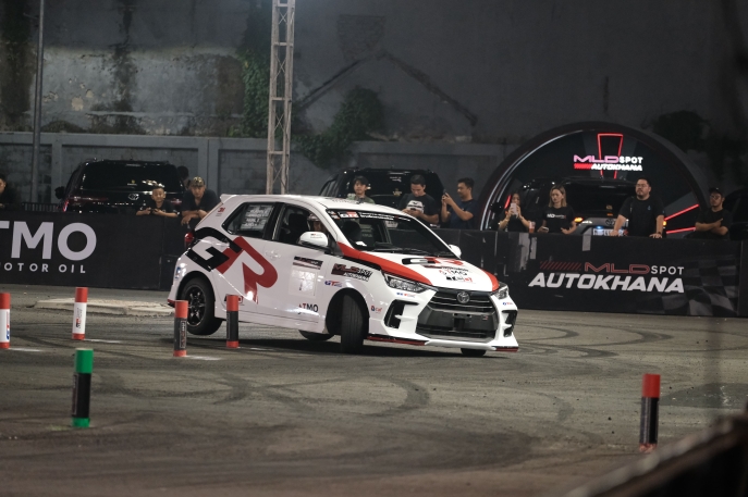 MLDSPOT Autokhana Kejurnas Slalom 2025 Seri ke-1: Capaian Maksimal TOYOTA GAZOO Racing Indonesia  Bersama All New Agya GR Sport