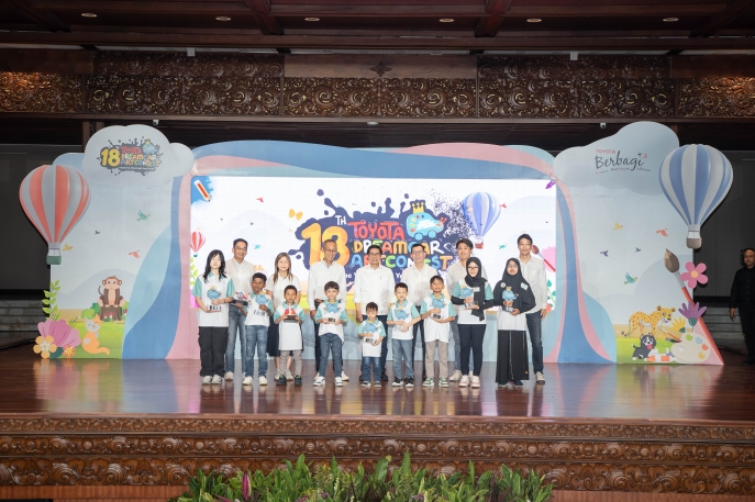 Pemenang Toyota Dream Car Art Contest ke-18: Pilar CSR Toyota Berbagi Ilmu dengan Melibatkan 21 Group Dealer Resmi Toyota, Lebih dari 30 Provinsi Terlibat, serta Peserta yang Makin Inklusif dengan Kreativitas dan Imajinasi Visioner