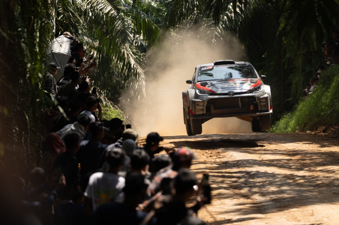 Sorak Sorai Masyarakat Sumatera Utara Warnai Podium Pertama  Debut GR Yaris Rally2 di Kejurnas Rally Seri Ke-2 Sumatera Utara 2025