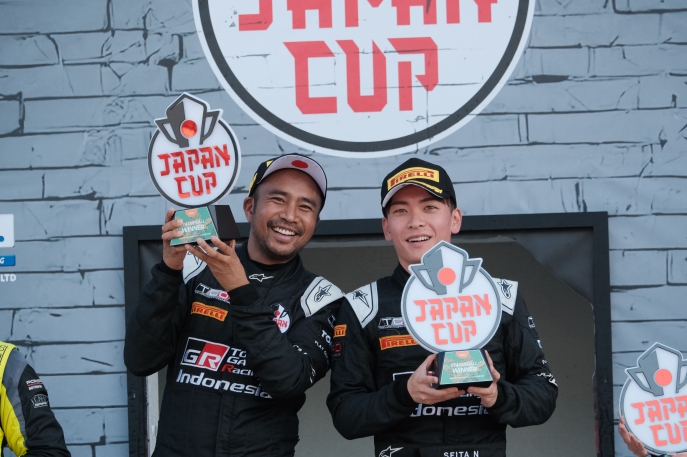 TOYOTA GAZOO Racing Indonesia Langsung Buka Musim Balap Regional dengan Dua Kemenangan di GT World Challenge Asia Japan Cup 2025 Kelas GT4