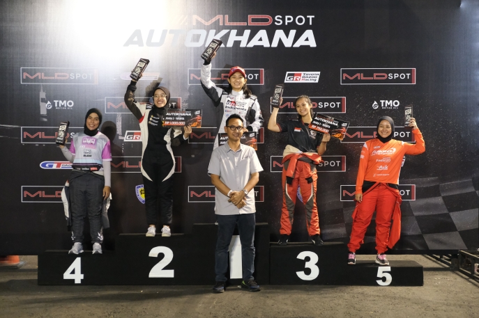 MLDSPOT Autokhana Kejurnas Slalom 2025 Seri ke-1: Capaian Maksimal TOYOTA GAZOO Racing Indonesia  Bersama All New Agya GR Sport