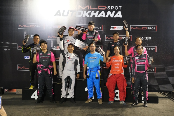 MLDSPOT Autokhana Kejurnas Slalom 2025 Seri ke-1: Capaian Maksimal TOYOTA GAZOO Racing Indonesia  Bersama All New Agya GR Sport