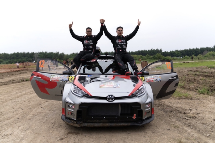 GR Yaris Rally2 Hasilkan Podium Pertama Kejurnas Sprint Rally 2025 Seri ke-3