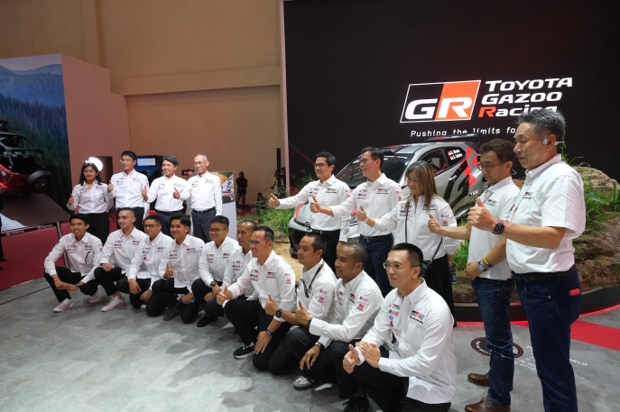 GIIAS 2025: Toyota GAZOO Racing Bawa Semangat dan Joy of GR bagi Semua Orang
