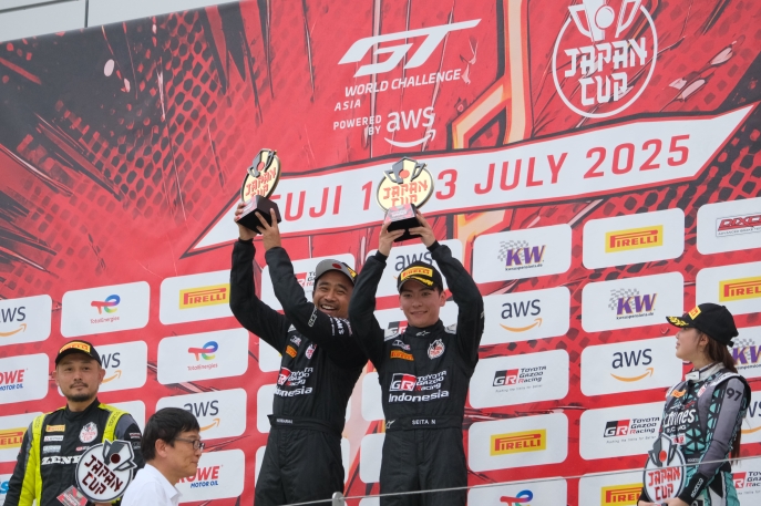 GR Supra GT4 Evo 2 Pertahankan Peak Performance di Home Race,  TOYOTA GAZOO Racing Indonesia Kembali Meraih Double Winner Kelas GT4 Event GT World Challenge Asia Japan Cup 2025 Seri ke-3 dan ke-4 