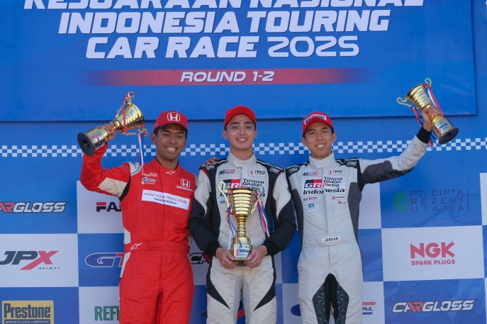 Double Race Weekend:  TOYOTA GAZOO Racing Indonesia Konsisten Naik Podium di Kejurnas Indonesia Touring Car Race 1200 Seri ke-1 dan MLDSPOT Autokhana Kejurnas Slalom Seri ke-2