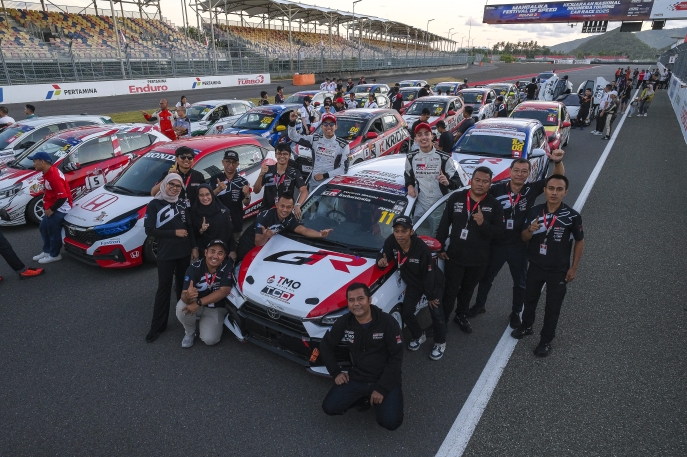 Double Race Weekend:  TOYOTA GAZOO Racing Indonesia Konsisten Naik Podium di Kejurnas Indonesia Touring Car Race 1200 Seri ke-1 dan MLDSPOT Autokhana Kejurnas Slalom Seri ke-2