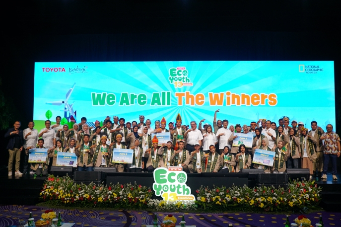 Awarding Toyota Eco Youth (TEY) Ke-13  Generasi Muda Cahaya Indonesia: Menyinari Masa Depan Hijau Lewat Aksi Nyata