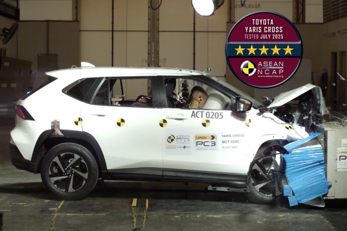 Toyota Yaris Cross Raih Rating Bintang-5 dari ASEAN NCAP, Buktikan Keunggulan Fitur Safety Urban SUV Andal