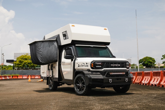 Campervan Untuk Bertualang Keliling Indonesia, Kunjungi Lokasi Eksotis dan Menikmati Keunikan Budaya Lokal, Hilux Rangga Sangat Pas Untuk Menemani Touring Bersama Keluarga