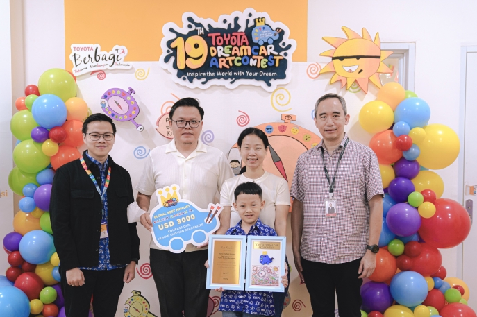 Wakil Indonesia Raih Gelar The Best Finalist Toyota Dream Car Art Contest ke-18 di Jepang, Toyota Buka Kesempatan Bagi Anak-anak Indonesia Untuk Kembali Mengikuti TDCAC ke-19