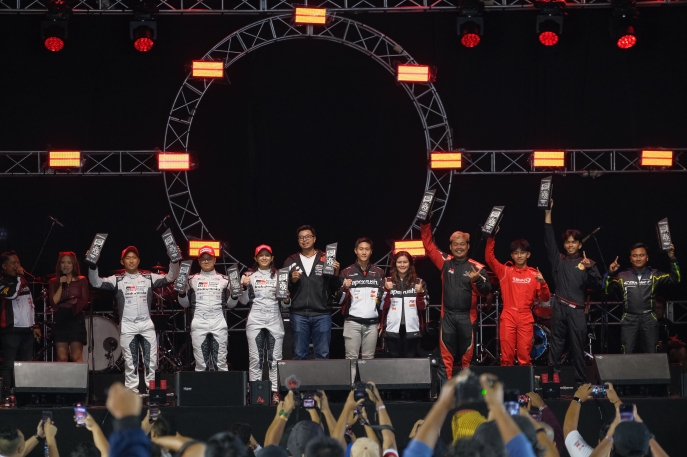 TOYOTA GAZOO Racing Indonesia Cetak Sejarah Baru: Sapu Bersih 6 Gelar Juara Nasional Slalom 2025 bersama New Agya GR Sport
