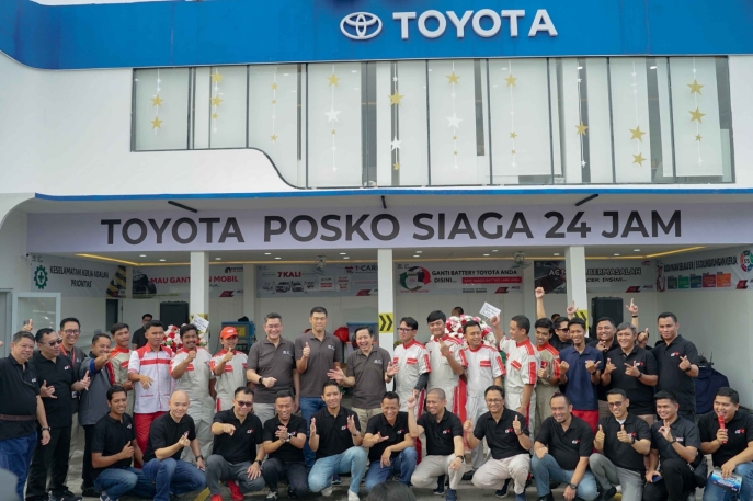 Toyota Posko Siaga 24 Jam di Masa Libur Nataru 2025: Pastikan Perjalanan Wisata Pelanggan Toyota Dapat Berlangsung dengan Aman dan Nyaman