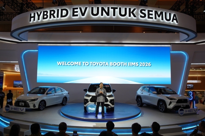 55 Tahun Toyota Ada untuk Indonesia: Toyota Luncurkan Berbagai Lini Hybrid EV Terbaru yang Semakin Terjangkau di IIMS 2026