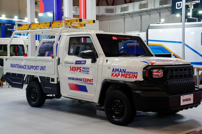 Toyota Hadirkan Berbagai Konversi Hilux Rangga di GIICOMVEC 2026, Dukung Produktivitas Bisnis Nasional