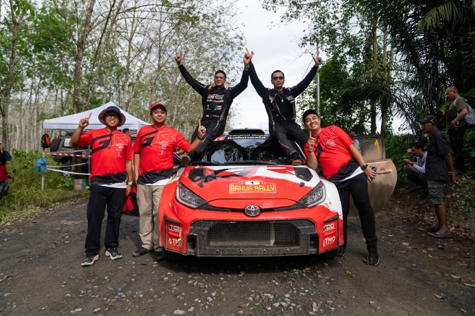 Kuasai 10 dari 13 Special Stage,  TOYOTA GAZOO Racing Indonesia Kunci Gelar Juara di Dua Seri Pembuka Kejurnas Rally 2026 Bersama GR Yaris Rally2