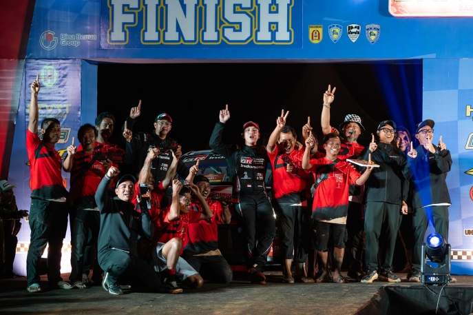 Kuasai 10 dari 13 Special Stage,  TOYOTA GAZOO Racing Indonesia Kunci Gelar Juara di Dua Seri Pembuka Kejurnas Rally 2026 Bersama GR Yaris Rally2