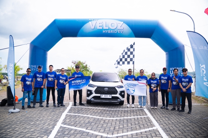 Veloz Hybrid EV Lintas Nusa 2.0: Jelajah Sulawesi Dimulai! Lanjutkan Estafet Pembuktian Keandalan Produk Hybrid EV Toyota di Seluruh Wilayah Indonesia