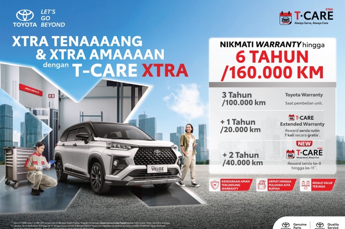 Toyota Perkuat Layanan Purnajual Lewat T-CARE XTRA 